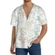 thumbnail image 1 of Fotbe Sea Animals Camisa Estampada de Manga Corta para Hombre, Casual de Verano, Estilo Playero, Sin Arrugas-Large, 1 of 5