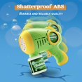 thumbnail image 3 of Pistola de burbujas JOYIN para 2 niños con solución para 4 botellas con 8 orificios, 3 of 8