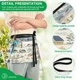 thumbnail image 4 of Yayeee Waist Apron with Pockets for Cooking Waterproof Half Server Aprons, Snowy Mountains, 4 of 7