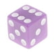 thumbnail image 3 of Dados del juego de mesa Zulema Juego de Dados D6 de seis caras 10 piezas Morado claro, 3 of 8