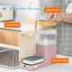 thumbnail image 2 of Dispensador de jabón multifuncional para encimera de cocina con soporte de esponja toallero orificio de drenaje detergente todo en uno, 2 of 8