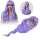 thumbnail image 5 of Peluca Rizada Púrpura, Larga Vida de Vida Sombreros Elásos Diseño de Mano y Cómoda Peluca Larga para cosplay para Mujeres para Halloween para Fiesta, 5 of 7