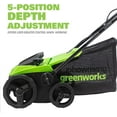 thumbnail image 3 of Greenworks 13 Amp 14" Corded Dethatcher / Scarifier DT13B00, 3 of 4