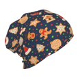 thumbnail image 2 of Sikiie Holiday Gingerbreads Toddler Beanie Kids Beanie Hat Warm Winter Hats for Boys Girls Knit Cap, 2 of 7