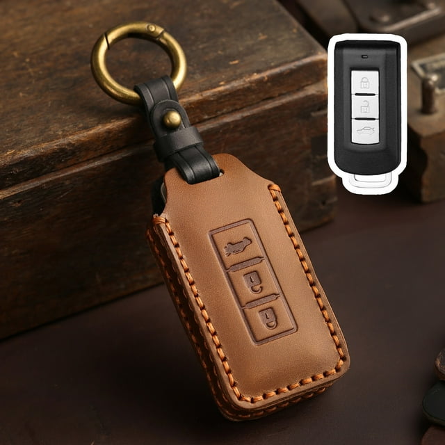 Car Key Fob Cover Case Protector For Mitsubishi Outlander ASX Eclipse Cross Car Key Fob Cover Case Holder