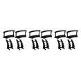 thumbnail image 4 of kurtrusly 4pcs Easy Access Pen Display Stand Space-saving Storage For Ballpoint Pens Ballpoint Pen Display Stand Organizer Plastic black 3Set, 4 of 6