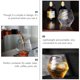 thumbnail image 3 of 1 copa de vino resistente al calor de vidrio transparente, creativa y práctica., 3 of 6