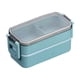thumbnail image 2 of Student Lunch Box Compartment Office Worker Double Heating Lunch Box, 2 of 3