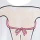 thumbnail image 5 of Camiseta con Estampado de Bikini , Camiseta de Gran Tamaño, de Novedoso, Ropa de de para Mujer , Blanco, Único Rosado Salvador Bikini, 5 of 5