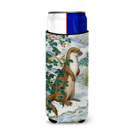 

Carolines Treasures ASA2047MUK Otter Ultra Beverage Insulators for slim cans Slim Can multicolor