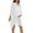 White, variant on Miluxas Bathing Suit Cover Ups for Pregnant Women Bikini Cover Up Beach Shirt Tunic Dress White Free Size