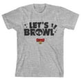 thumbnail image 1 of Brawl Stars Lets Brawl Kids Heather Grey T-Shirt, 1 of 2