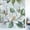 Beige, variant on Retro Flowers Window Privacy Film Stain Glass,Reusable Decorative Rainbow Window Film,Farmhouse Leaf Branch Green Plants Static Cling Sun Blocking Stickers Decals Covers 17.7" x 39.3" (2pcs)