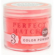 Angle View: Perfect Match 3in1 Acrylic & Dip Powder PMDP150 Rose Glow 1.5 oz