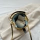 thumbnail image 2 of Bolsos de cubo Mujer Temperamento Bolsos sólidos Patrón de cocodrilo Mujer (Oro), 2 of 8
