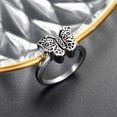 thumbnail image 4 of Butterfly Ring Cremation Jewelry for Ashes Keepsake Jewelry Urns Ring Memorial Jewelry Finger Ring, 4 of 8