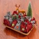 thumbnail image 3 of Christmas gift drawstring bag 24 Christmas elements small cloth bag wedding candy gift bag, 3 of 5