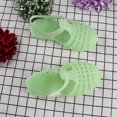 thumbnail image 6 of Fridja Toddler Sandles Girls Jelly Sandals Rubber Sole Closed Toe Princess Flat Summer Shoes for 1-4 Years Old Kids, 6 of 7
