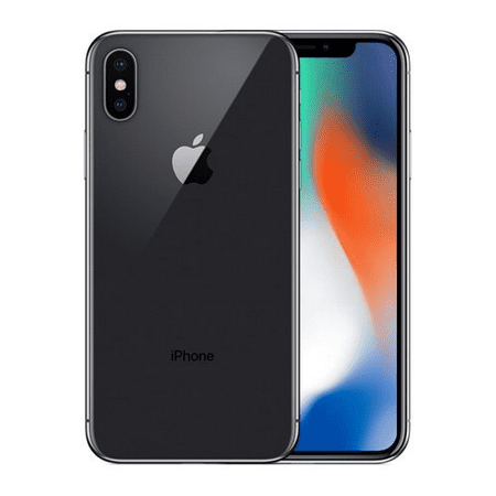 Refurbished Apple iPhone X 64GB, Space Gray - Unlocked (Best Deal On Iphone X 2019)
