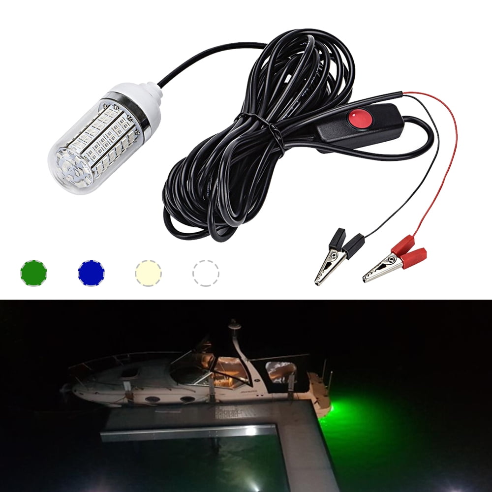 Submersible Fishing Light, Underwater Fishing LED Lamp Fish Finder