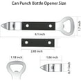 thumbnail image 4 of HANCELANT Can Punch Bottle Opener, Manual Stainless Steel Can Opener 3 Pack, 4 of 8