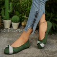 thumbnail image 5 of Willtoo Women’s Ballet Flats Round Toe Slip‑on Dress Casual Shoes, Non Slip Daily Work Mary Jane Flats Soft Light‑Weight Flat Footwear, 5 of 5