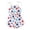 White, variant on Wxirdiow Girls Patriotic Romper Newborn Baby Boy Girl 4th of July Outfit American Flag Romper Sleeveess Jumpsuit Memoroal Day Patriotic Clothes White Size,3-4 Years