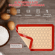 thumbnail image 3 of 2 Alfombrillas Tapetes Antiadherentes Belug De Silicona Para Hornear Beige con Rojo, 3 of 5
