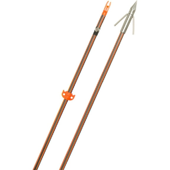 Fin Finder Hydro Carbon IL Bowfishing Arrow withBig Head Point