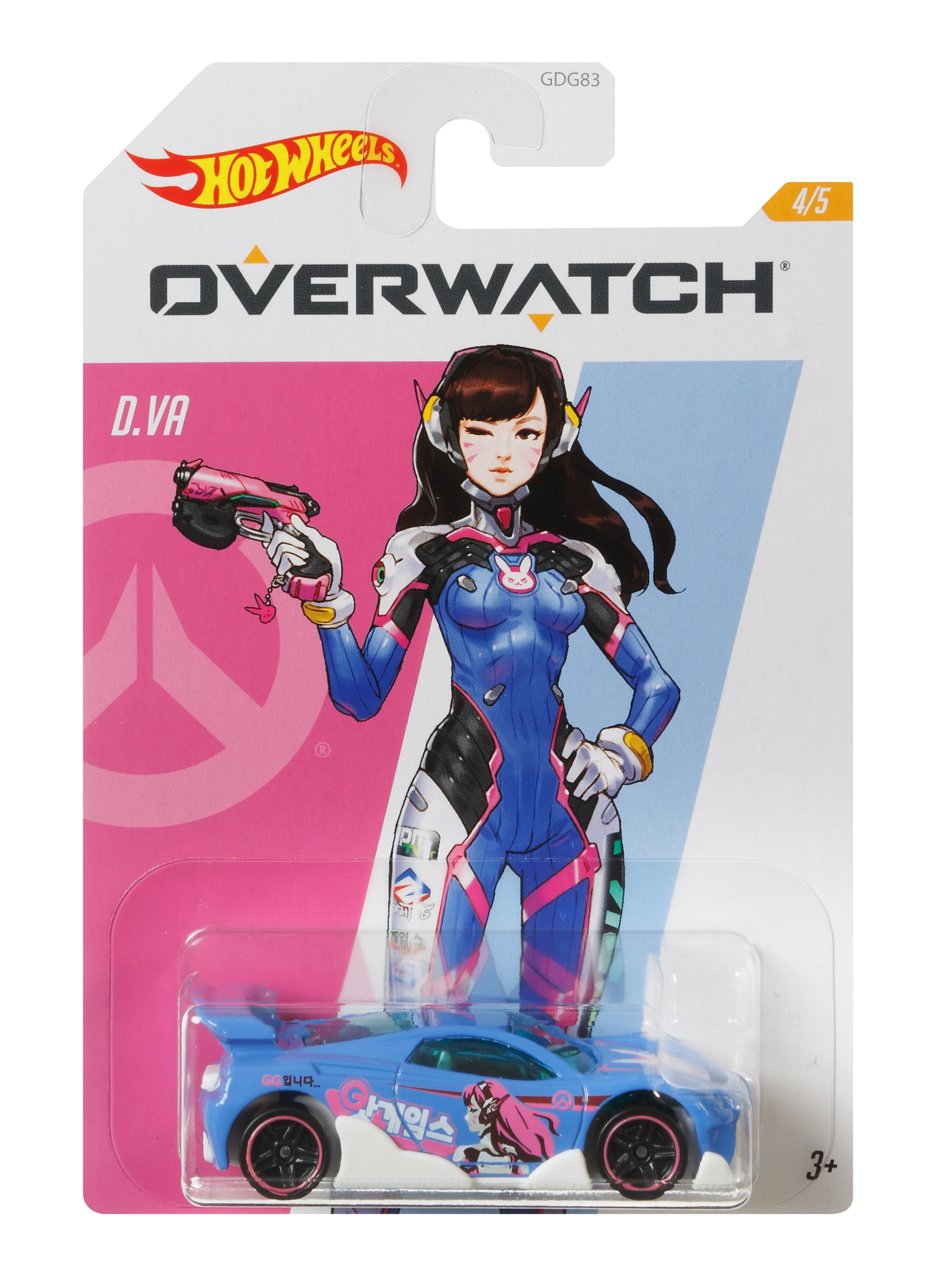Hot Wheels Overwatch Sensenmann-Auto – 1:64 Maßstab, Druckguss, Offizielles Lizenzprodukt