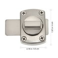 thumbnail image 2 of Jiandong Door Bolts Latch Glass Door Lock for Bathroom Shower Room(2.17X1.57X0.59Inch), 2 of 10