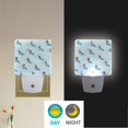 thumbnail image 2 of Yayeee LED Plug in Night Light for The Home with Auto Dusk to Dawn Light Sensors, 2 Pack, Blue Ice Hockey, 2 of 6