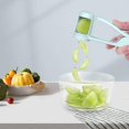 thumbnail image 3 of Grape Slicer Strawberry Cutter Grape Cutter Small Seedless Fruit Easily And Quickly Ergonomic Handle 304 Stainless Steel Knives, 3 of 4
