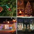 thumbnail image 6 of Christmas Random Shimmering Twinkle Lights - 12 of 100 Lights Twinkle  Indoor Outdoor - 20.5 Feet Light String, 100 Red & Clear Candy Cane Peppermint Bulbs - Christmas Tree Holiday Decor Lights, 6 of 7