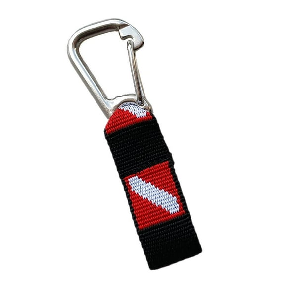 Cordón Del Buceo con de de La Zambullida, Correa Del Tenedor de Las Correas para La Boquilla de La Cámara - Negro + rojo, HY07 DYNWAVEMX Cordón para soporte de equipo de buceo