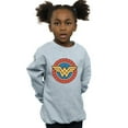 thumbnail image 2 of DC Comics Girls Wonder Woman Circle Logo Sweatshirt, 2 of 5