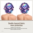thumbnail image 2 of Disketp crystal Skull mushroom Adjustable Sleeping Hair Cap, Hairband Sleeping Cap Turban, Unisex, Available for Curly and Straight Hair, 2 of 6