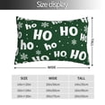 thumbnail image 2 of Balery Ho Ho Ho A Funda de Cojín Estampada, Regalos para Mujeres, Regalos de Amor para Ella, Regalos para Novia o Esposa, Funda de Almohada-14"x20", 2 of 6