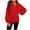 Red, variant on OKSALE Half Zip Knit Sweaters for Women Trendy Lapel Sweater Loose Long Sleeve Knitted Pullover Solid Color Jumper Slouchy Comfortable Fall Tops