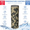 thumbnail image 5 of Camouflage 20 Oz Stainless Steel Skinny Tumbler – Vacuum Insulated Slim Travel Cup with Lid & Stainless Steel Straw, 360° Full Wrap Printed Tumbler for Home, Office & Outdoor Use, 5 of 6