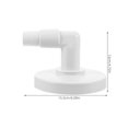 thumbnail image 3 of 1 Set of Vacuum Skimmer Plate Pool Skimmer Vacuum Plate Skimmer Hose Elbow Adapter, 3 of 3