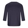 thumbnail image 4 of Bpmpbo Henley Shirts for Men Long Sleeve Casual T Shirts Henley Collar Solid Color Comfy Pullover Shirts Tops, 4 of 5