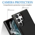 thumbnail image 4 of Allytechgroup Wallet Case for Samsung Galaxy S22 Ultra with Credit Card Slot, PU Leatehr Phone Case with Stand RFID Blocking Shockproof Back Cover for Samsung Galaxy S22 Ultra for Women Men, Black, 4 of 5