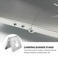 thumbnail image 3 of IFANLANDOR Support de Grill Résistant à la Chaleur en Acier Inoxydable pour Camping, 3 of 8