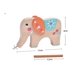 thumbnail image 2 of Juguete para niños, Color elefante, palo de madera, equilibrio, bloques de construcción, juguetes educativos para bebés, juego de apilamiento de madera, 2 of 2