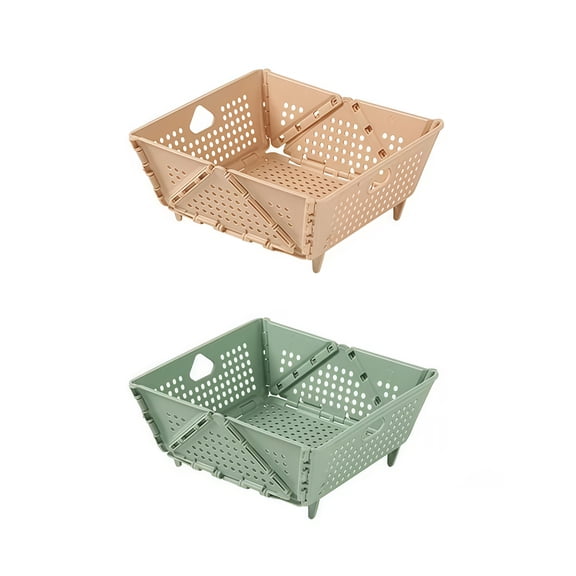 Collapsible Strainer Basket For Washing Fruits And Vegetables Easy Clean
