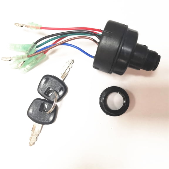 FYUU Boat Engine Ignition Key Switch 353-76020-3 For Tohatsu Nissan