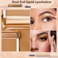 thumbnail image 3 of Sombra de ojos líquida MiaSarah, marrón oscuro, bronce mate, purpurina, 3 of 7