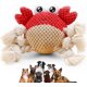 thumbnail image 1 of Juguetes para perros pequeños y medianos, juguetes para masticar perros de peluche chirriantes para el aburrimiento, juguetes de cuerda resistentes y duraderos para cachorros, juguetes de peluche, 1 of 5