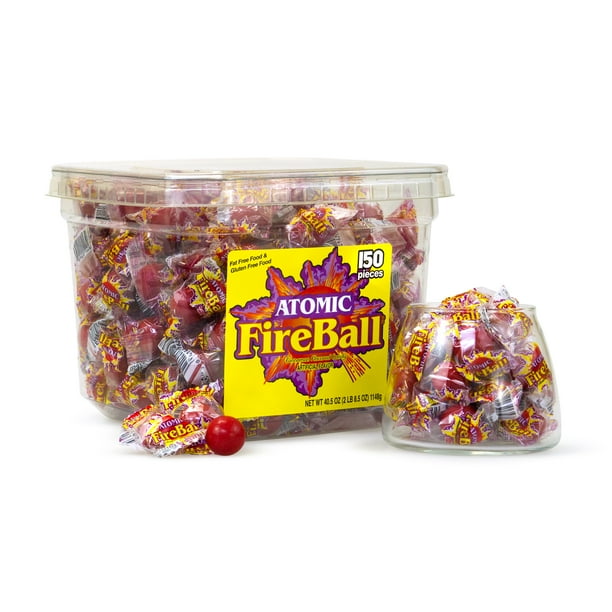 ATOMIC FIREBALL Hard Candy for Office Breakroom Treats - Walmart